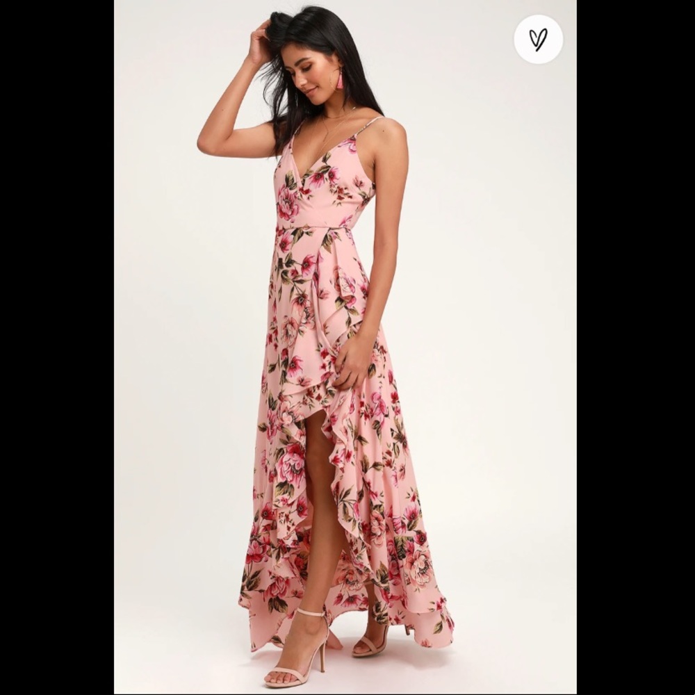 Lulus Bodacious Bella Floral Print Maxi Dress